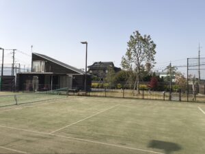 久留米市テニススクール コート写真②